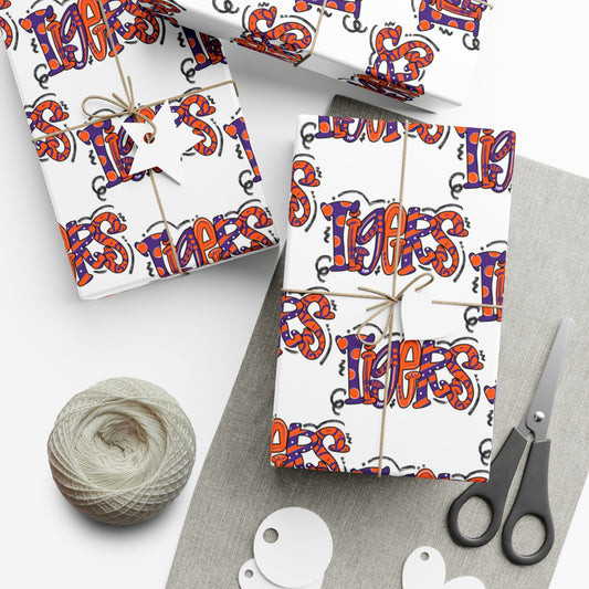 Gift Wrap Papers / Clemson / Tigers / Wrapping paper / College
